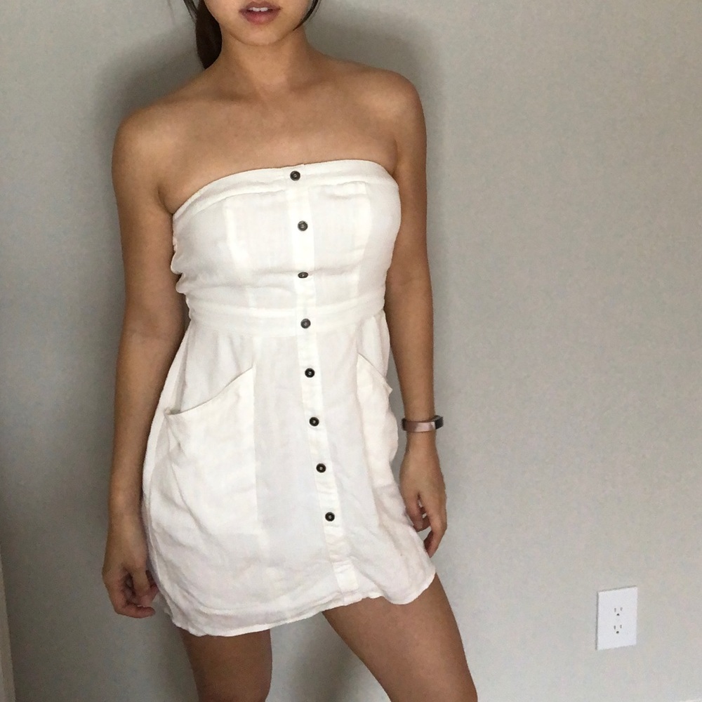 Lulu's Strapless Dress